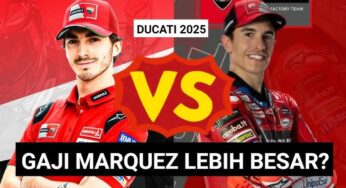 MotoGP 2025 Perbandingan Gaji Marc Marquez VS Bagnaia