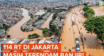 Banjir Jakarta Rendam 114 RT dan 2 Jalan, Fokus di Jaksel