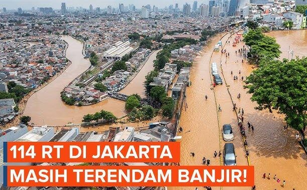 Banjir Jakarta Rendam 114 RT dan 2 Jalan, Fokus di Jaksel