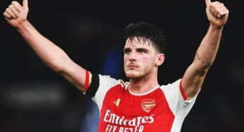 Declan Rice Cetak Gol Tunggal, Arsenal Kalahkan Newcastle