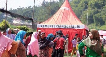 Kemensos Bantu Korban Tanah Bergerak di Brebes