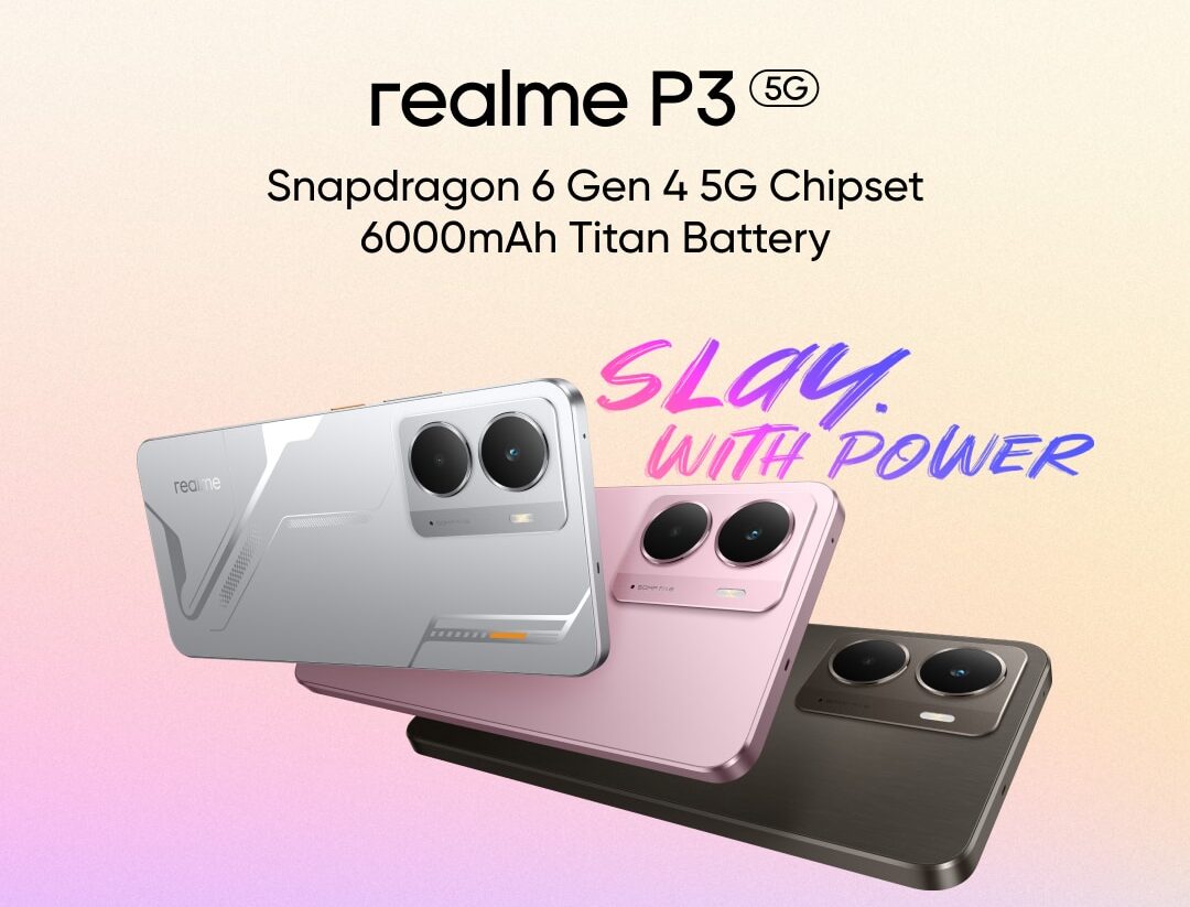 Realme P3 5G Rilis di Indonesia, Bawa Snapdragon 6 Gen 4